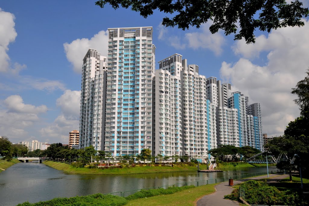 Singapore Kallang River by Sincere Photo