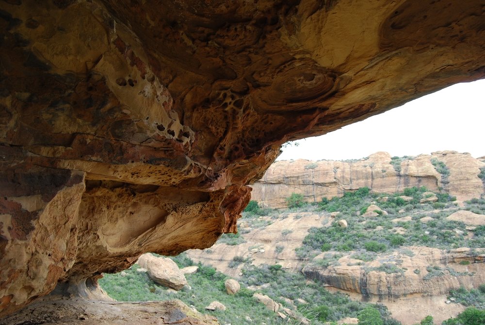 View from a Cave in the Korannaberg by ossewa