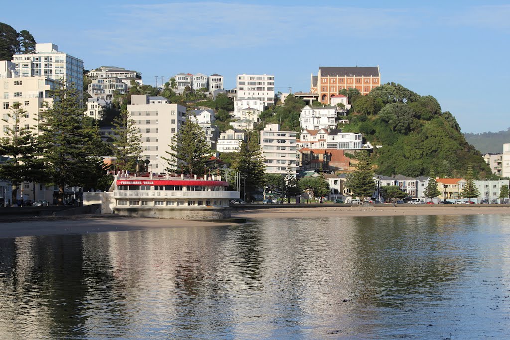 Oriental Bay - Wellington by Paul Strasser