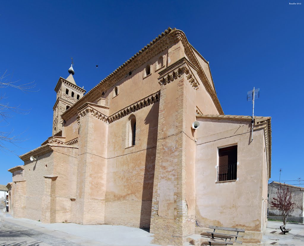 Alcubierre: Iglesia de Santa Ana, by Rosaflor