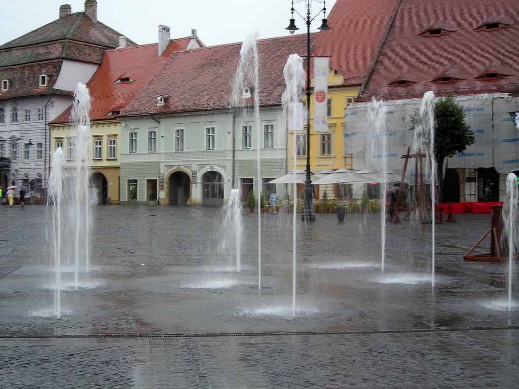 The Upper Town, Sibiu, Romania by vizso74