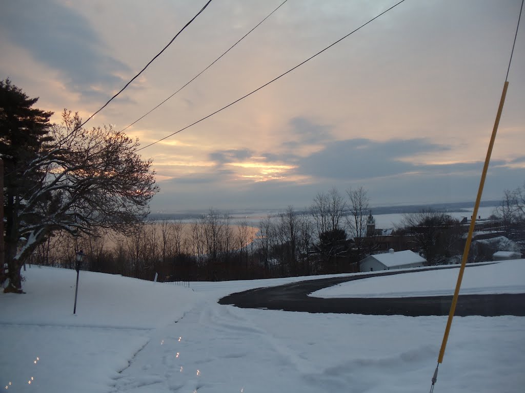 Sunrise in winter in PH by F W.H Collins