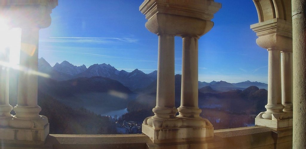 View of Neuchswanstein's balcony (http://www.raulcorregidor.es) by bbdor