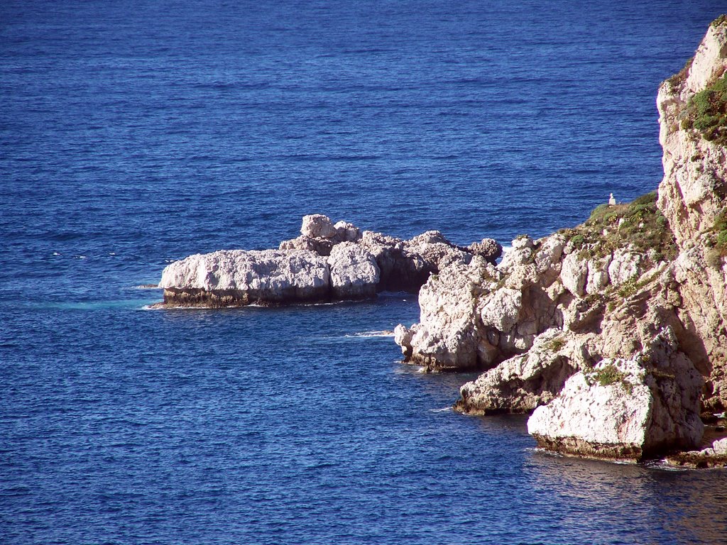 CAPO MILAZZO: SCOGLIO DEL PALOMBARO by Sandro Russo