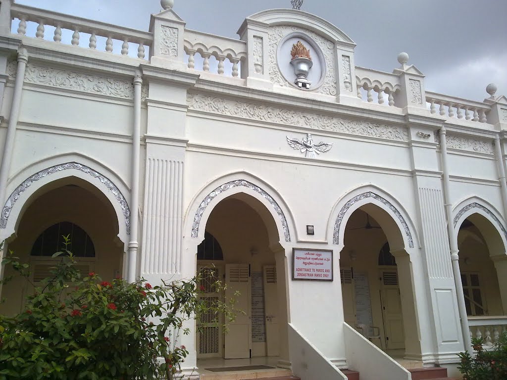 PARSI TEMPLE @ FIRE TEMPLE, Dar-e-Meher by RAJUKHAN SR RAJESH