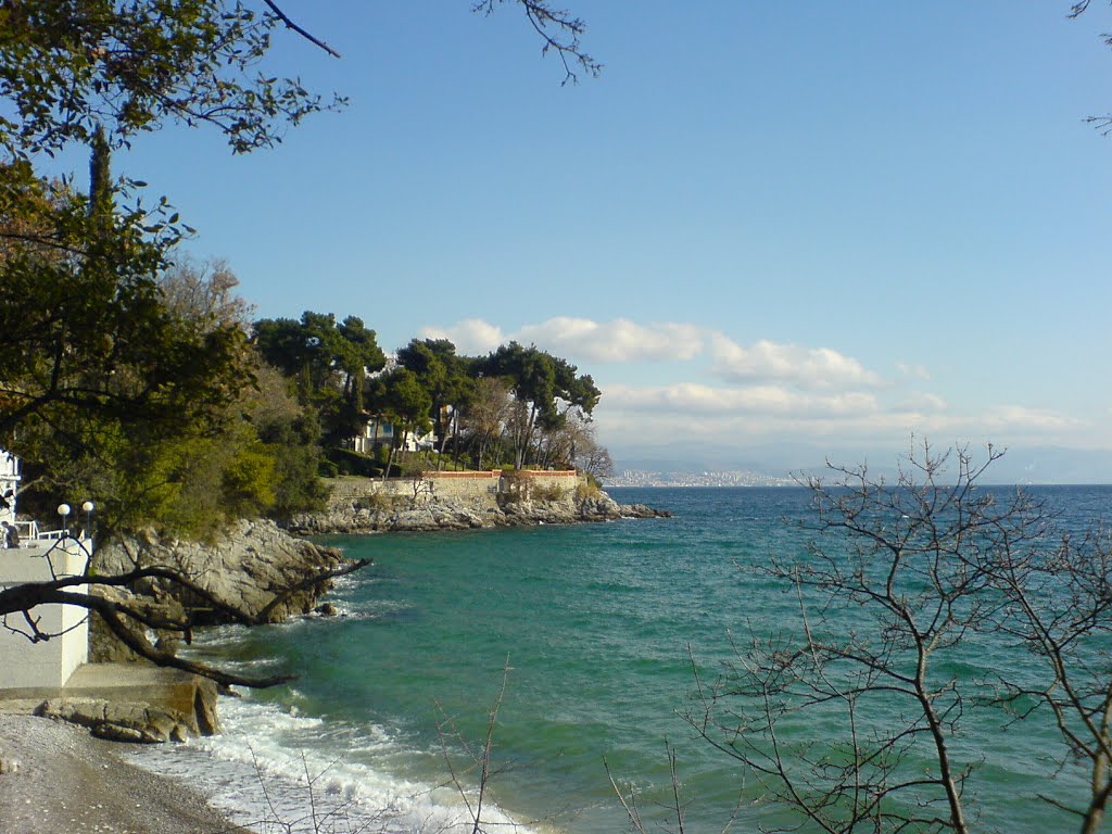 Ičići near Opatija by Randolph Carter