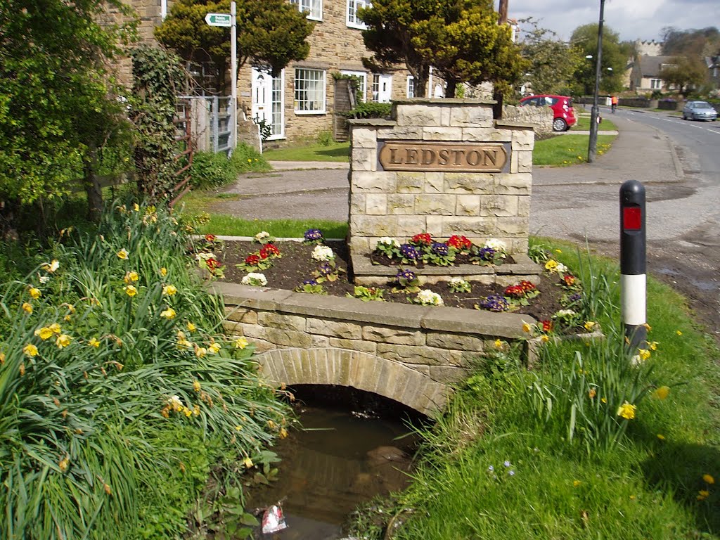 Ledston Village Sign Leeds by mel54