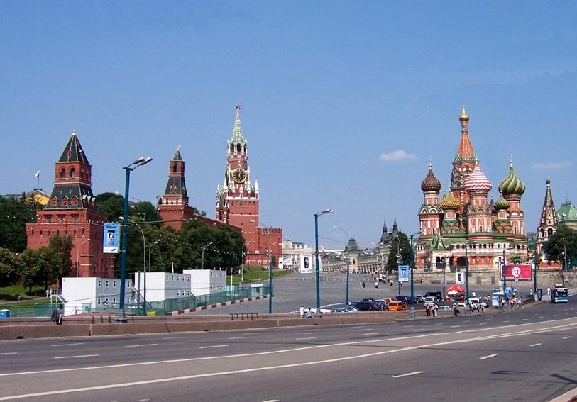 The Kremlin and St.Basil Cathedral by yatsenko