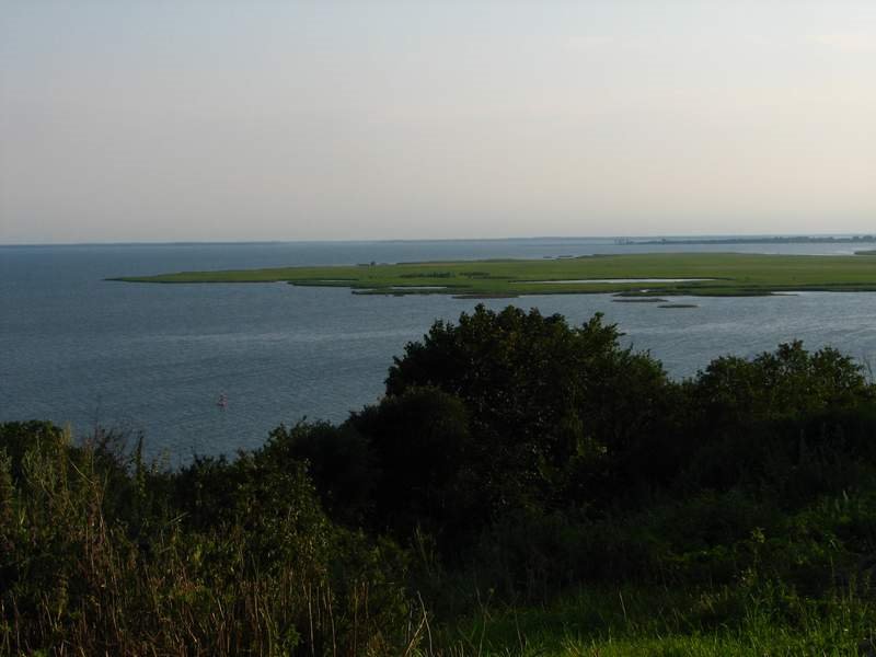 Widok na zalew szczeciński, Lubin by benshee