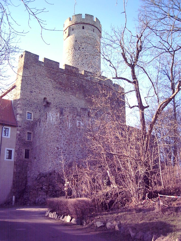 Burgturm der Burg Gnandstein by mariogenexgode