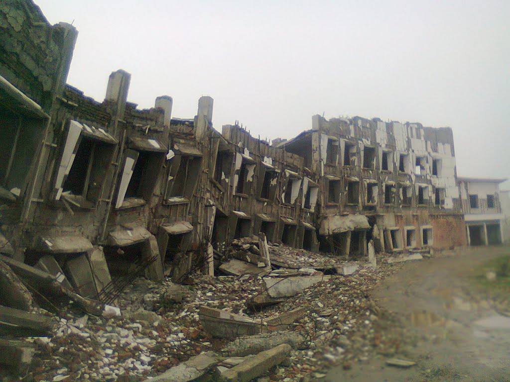 PTDC Motel Destroyed By Talibans by Maaz Aziz