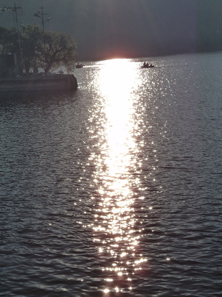 SUN SET POINT,NAKKI LAKE,MT.ABU by RAJEEV VISHNOI