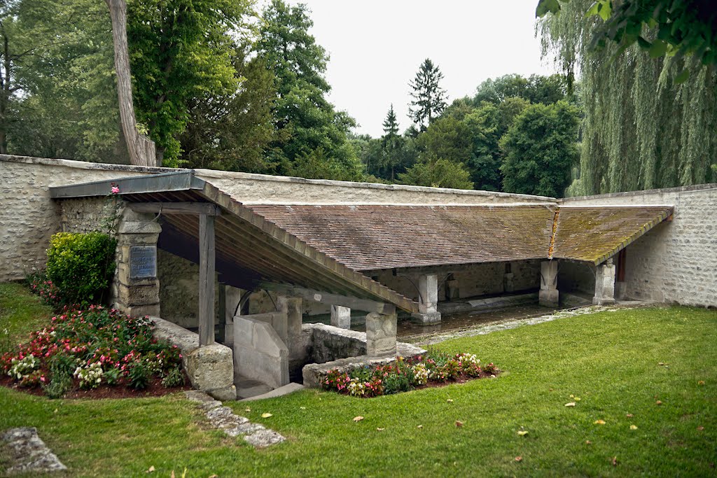 Le Lavoir Saint Firmin de Vineuil Saint Firmin by Berpiet