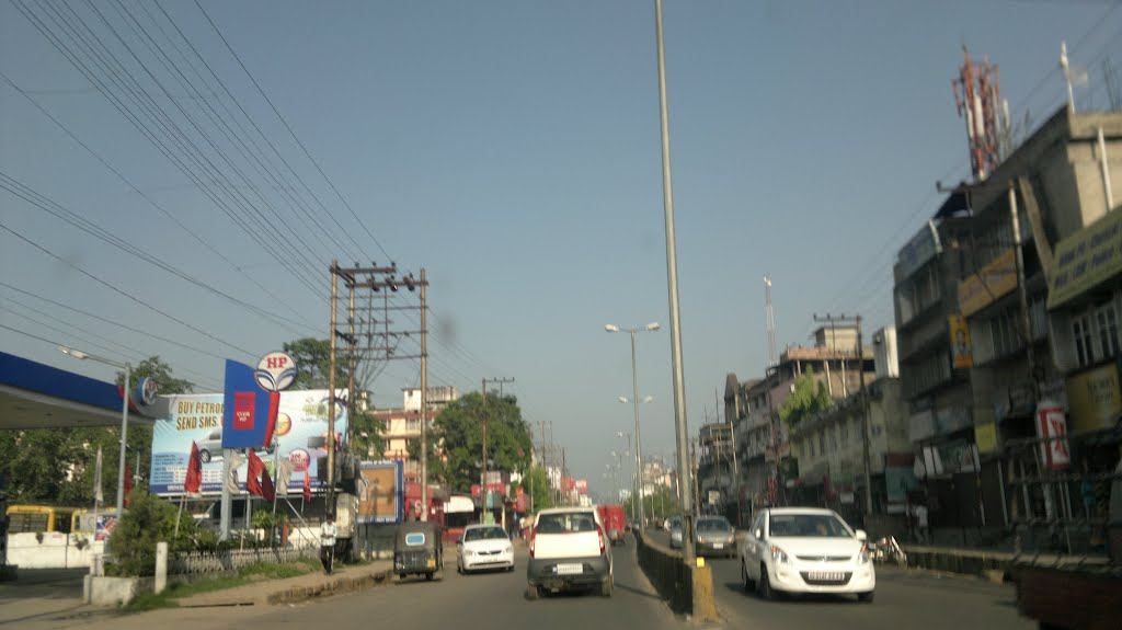 Krishna Nagar, Chandmari, Guwahati, Assam, India by San Phrangmung