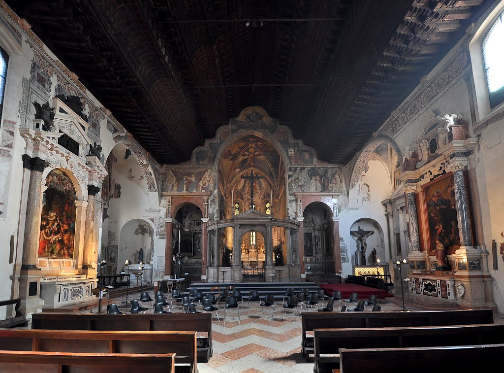 Interior of San Fermo Maggiore church by IPAAT