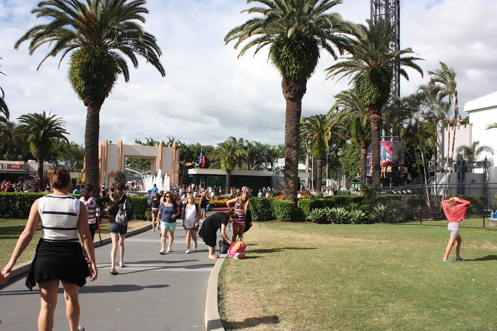 Movie World,Hollywood On The Gold Coast by Steve Busson