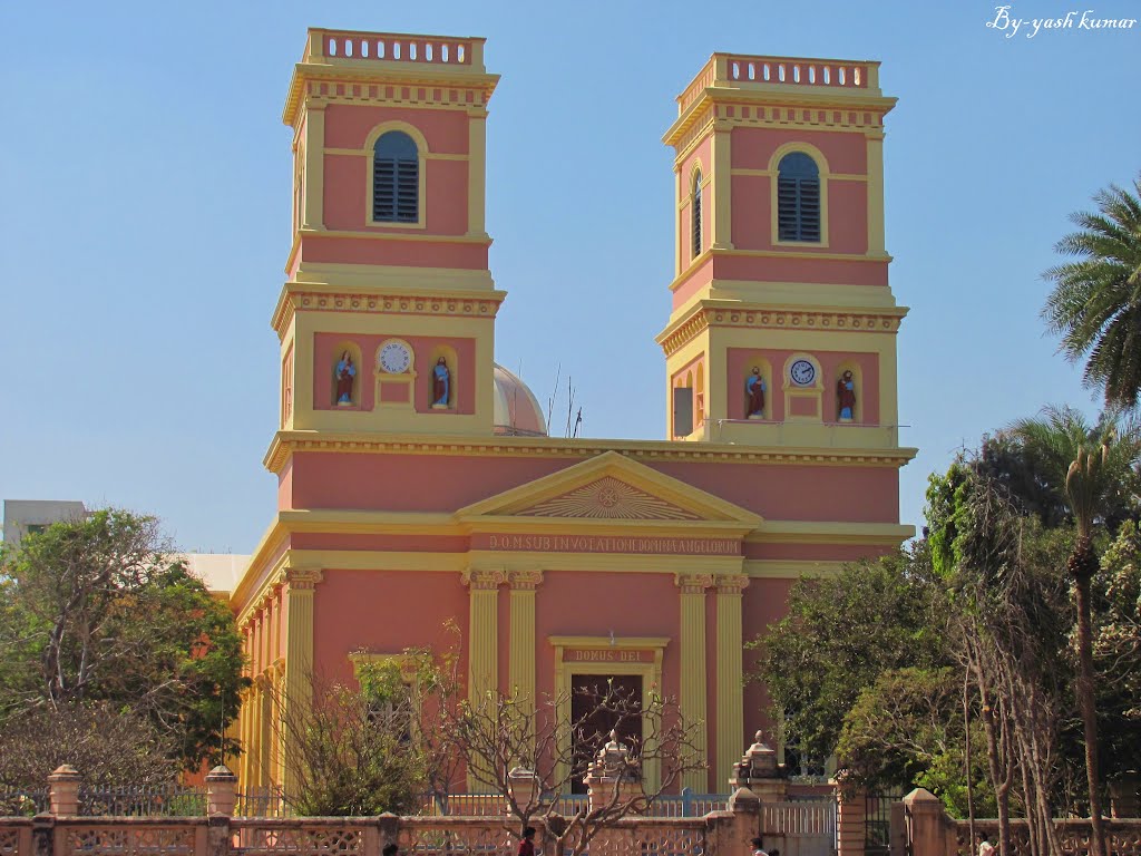 Church at puducheery by yash kumar