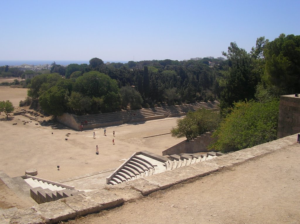 Ancient Theatre Rhodes 1 by Timmem