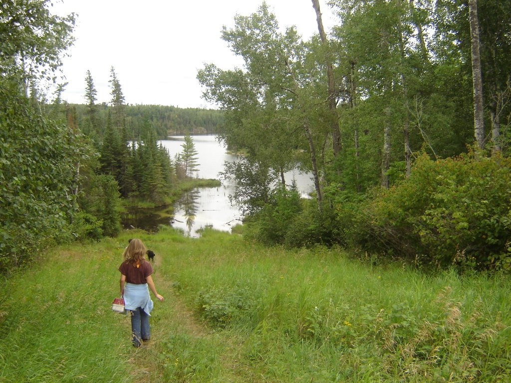 Camp Lake ,the prize at the end of the trail. by butchka