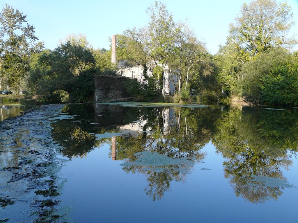 La verrie & Mortagne-sur-Sèvre, le moulin de Gazeau et la chaussée by tofil44