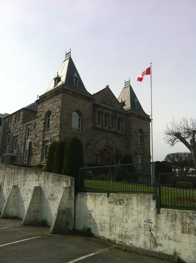 Nanaimo Courthouse, Nanaimo BC Canada by Thom Jones