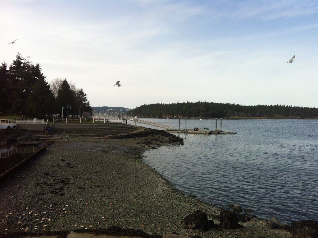 Park at Departure Bay, Nanaimo, BC by Thom Jones