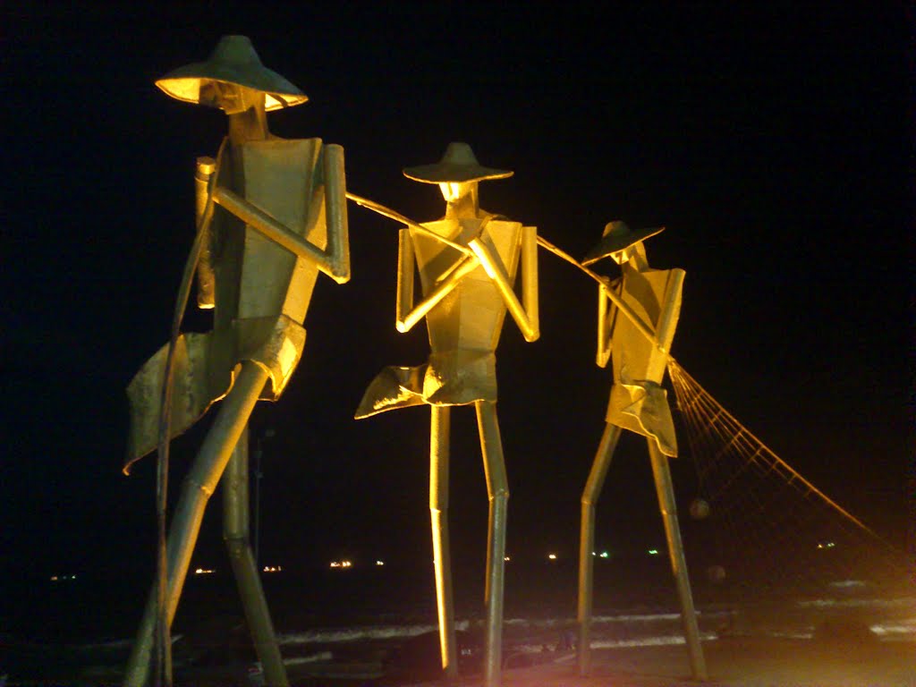 Escultura dos pescadores -São luis-ma by daniel@fotos.com