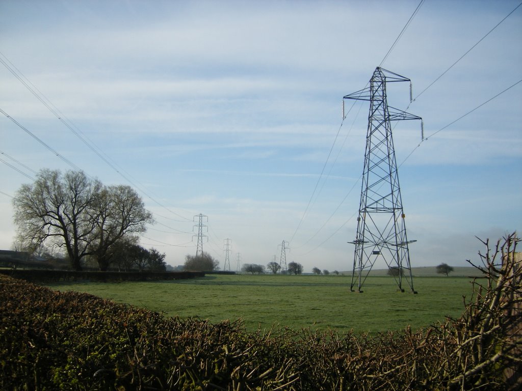 Pylon lines by russbomb