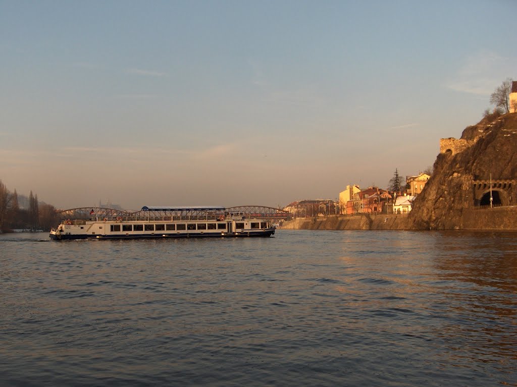 Vltava River by Konstantinos Xenos