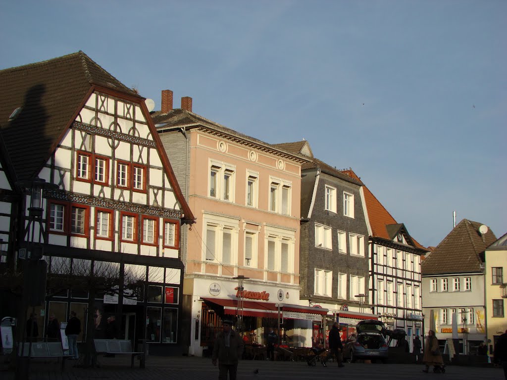 Unna Marktplatz. Dezember 2011 by DortmundWestfalica