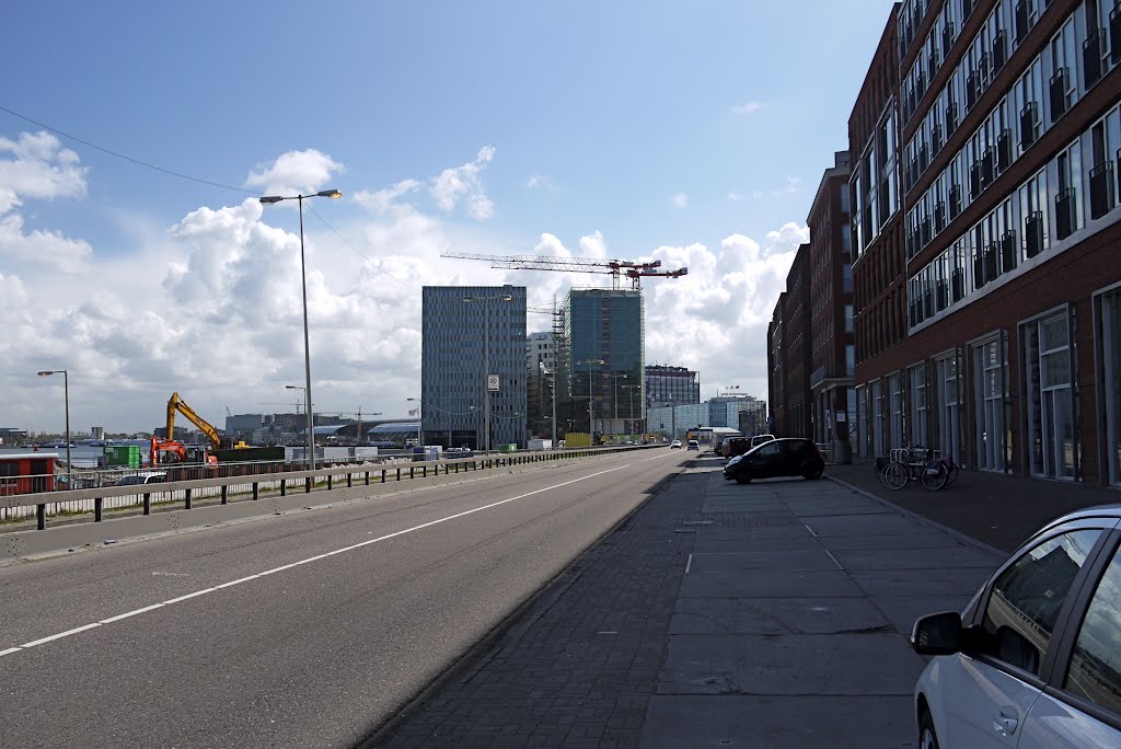 Amsterdam, Westerdoksdijk oost by Jan van Cadsand