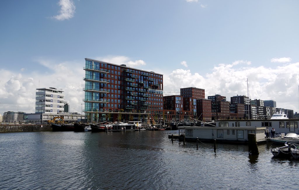 Amsterdam, nieuw Westerdoksdijk by Jan van Cadsand