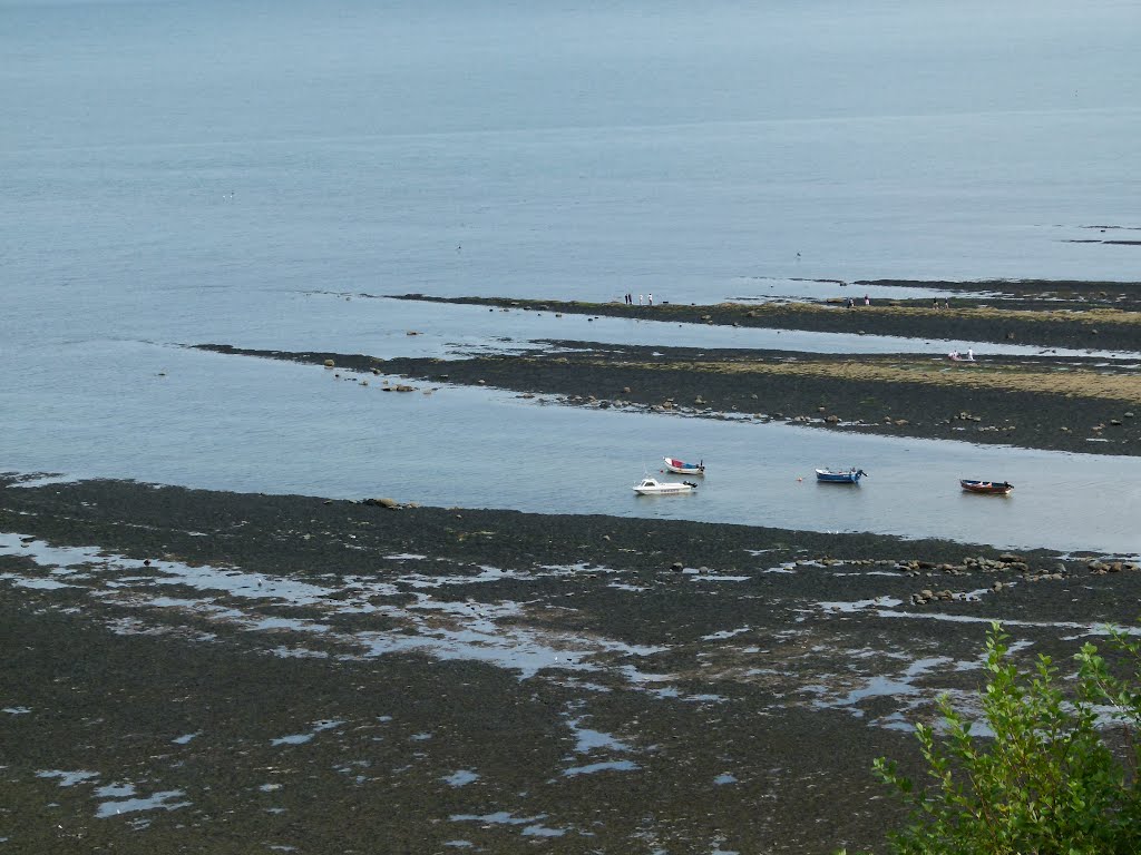 Beach at Robinhoods bar by Gareth Bowen