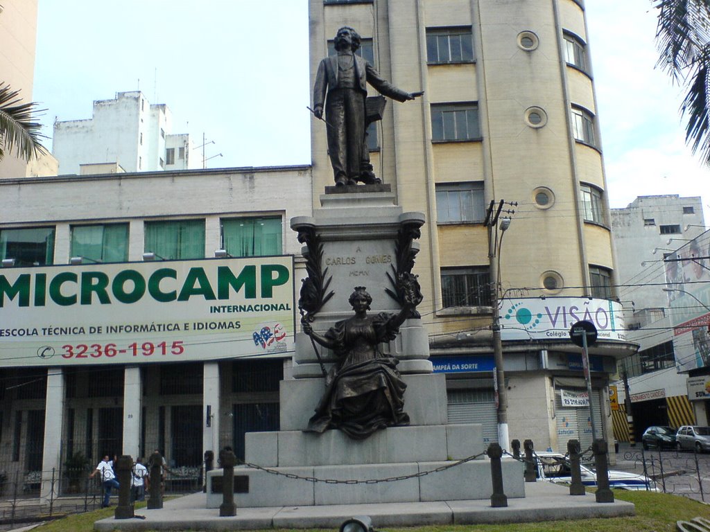 Monumento de Homenagem a Carlos Gomes by Paulo Humberto