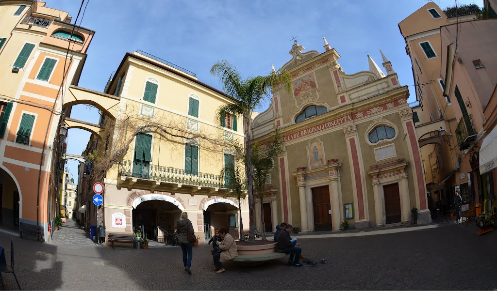 2012, Pietra Ligure, Piazza La Pietra, Oratorio dei Bianchi by Giovanni Mirgovi