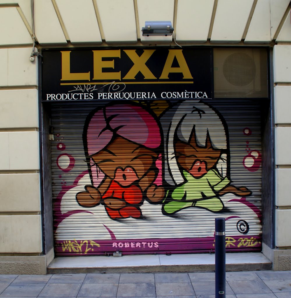 GRAFFITI DE "LEXA". by ROBERTUS