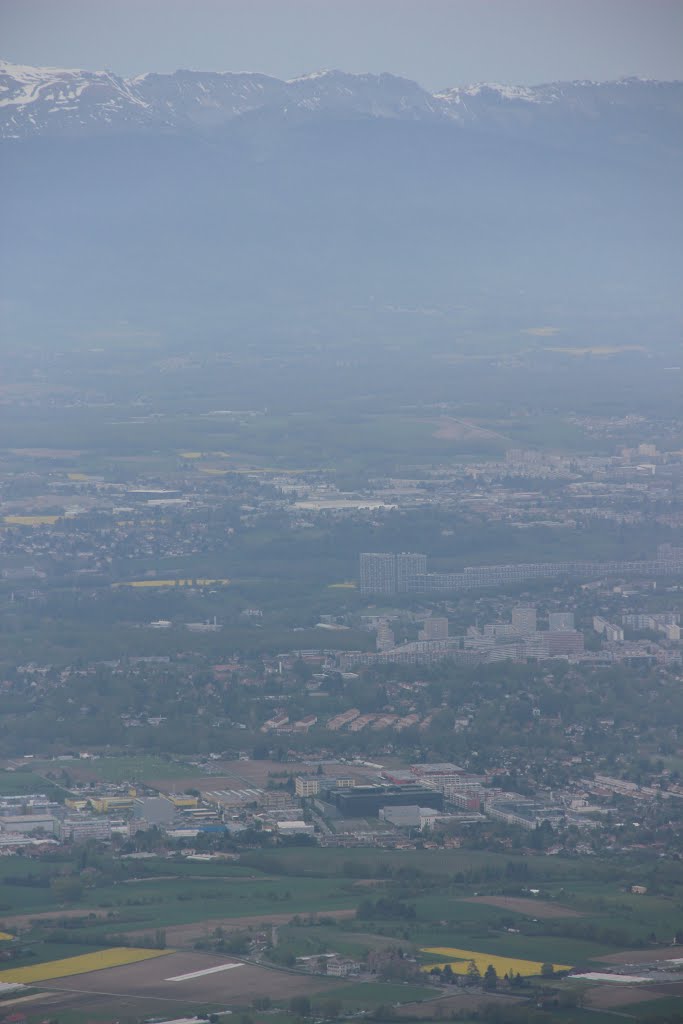 Geneva seen from the Salève by Björn S.