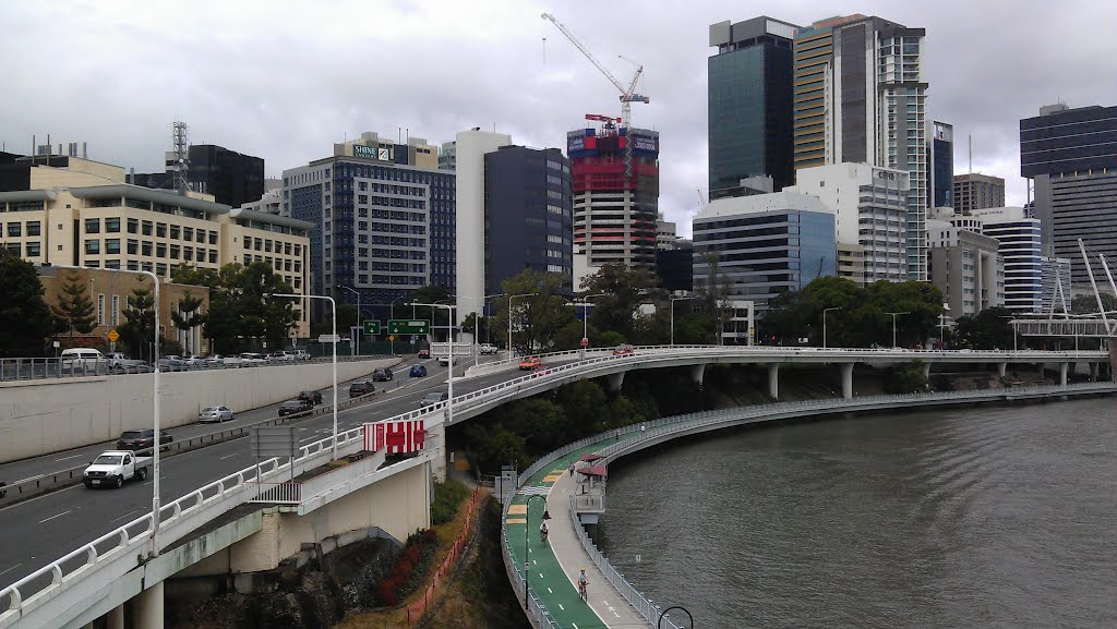 Brisbane City QLD 4000, Australia by lonewar