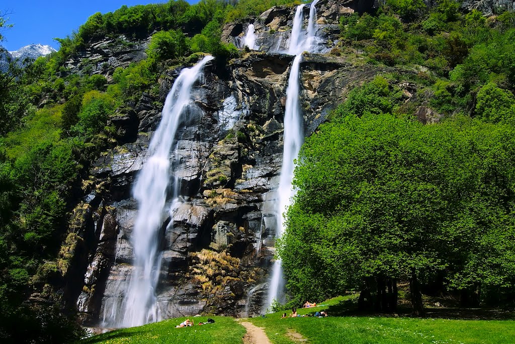 Cascate Acquafraggia Panoramica by max1960