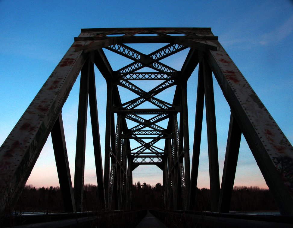 Sutherlands River Train Bridge by Howie Hennigar