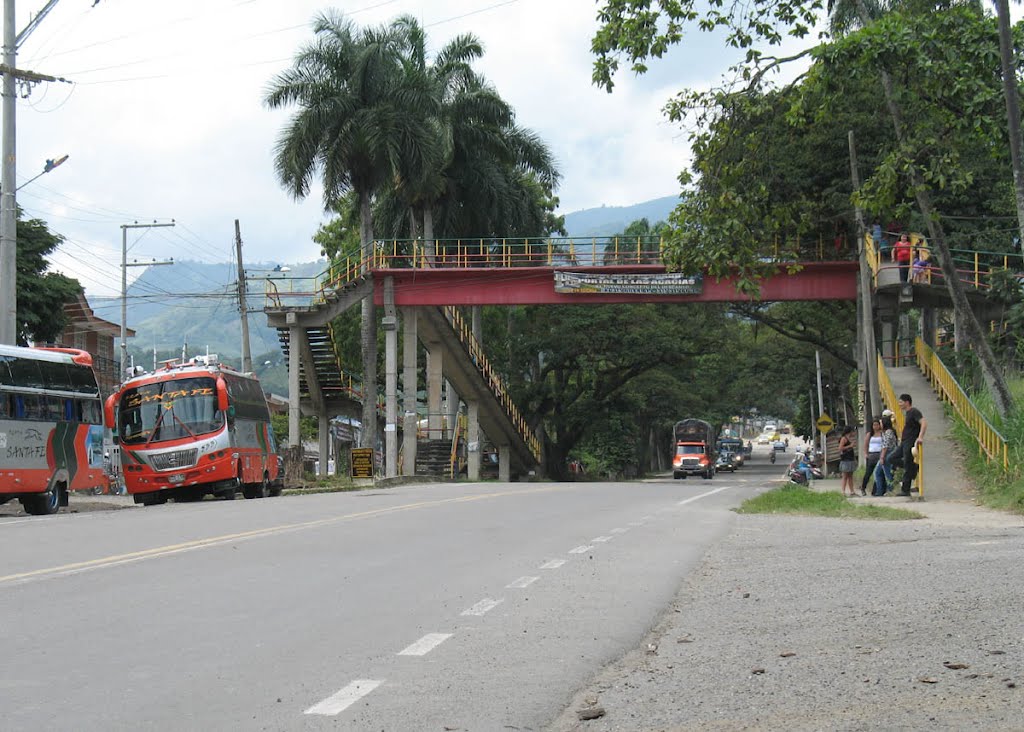 Puente sobre la carretera del occidente by eddyorion