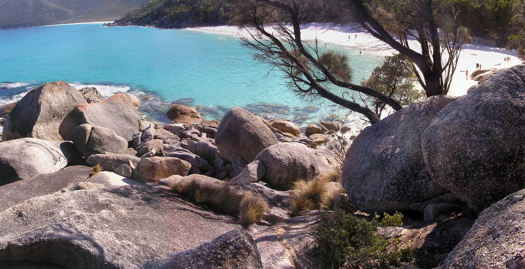 Little waterloo bay from the rocks by Andrew Stobie