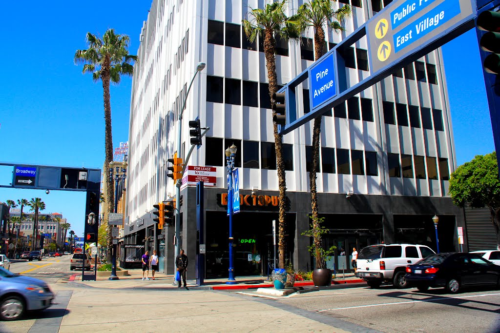 City Of Long Beach, California by Michael Jiroch