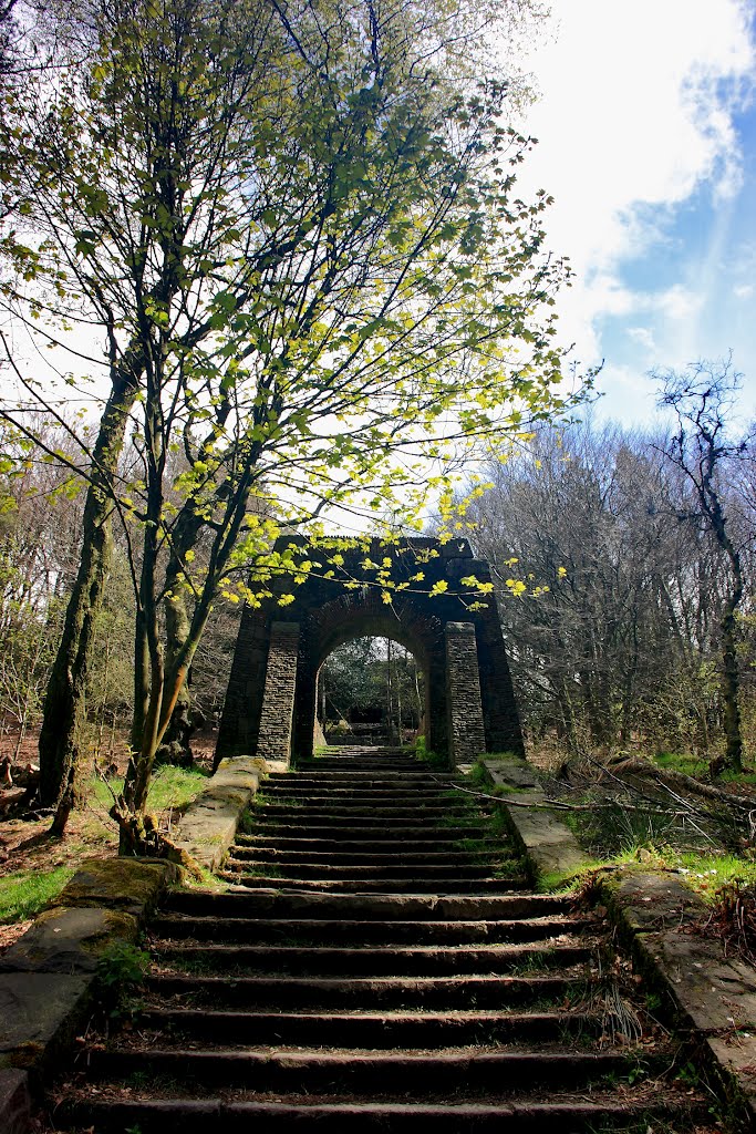 Steps in the Terraced Garden. Rivington. by www.chrisogdenphotog…