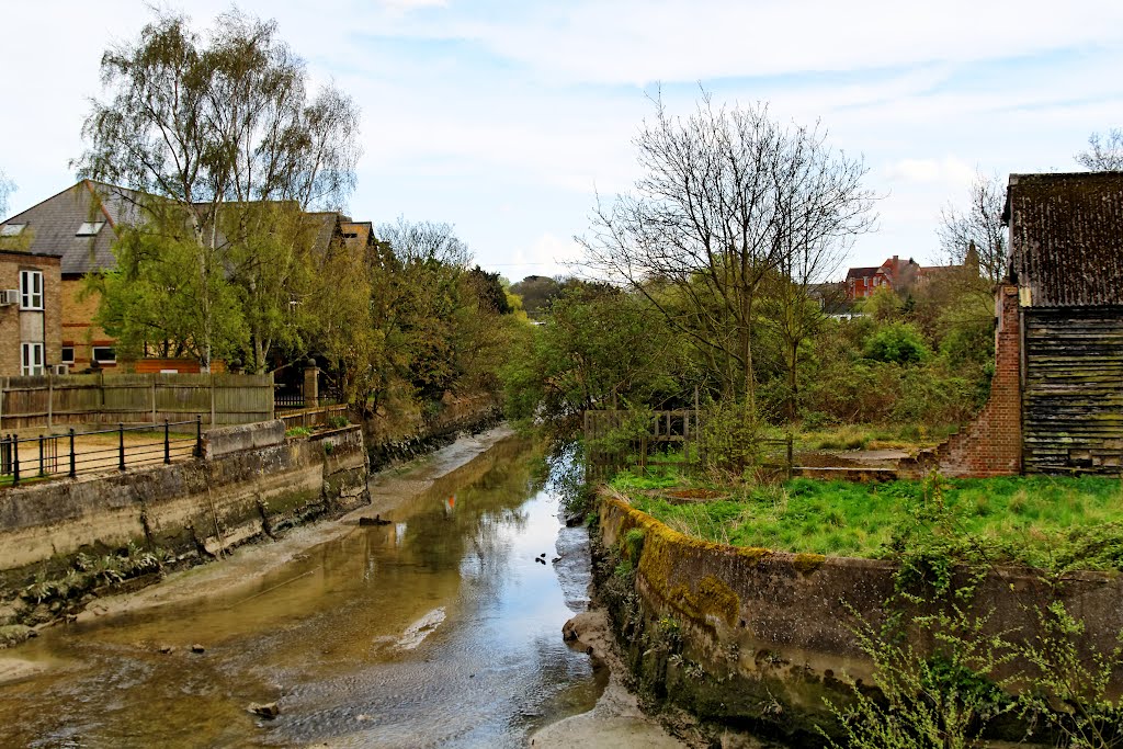 View from East Street Bridge, Colchester, Essex, April 2012 by Keith Beckett (keith…