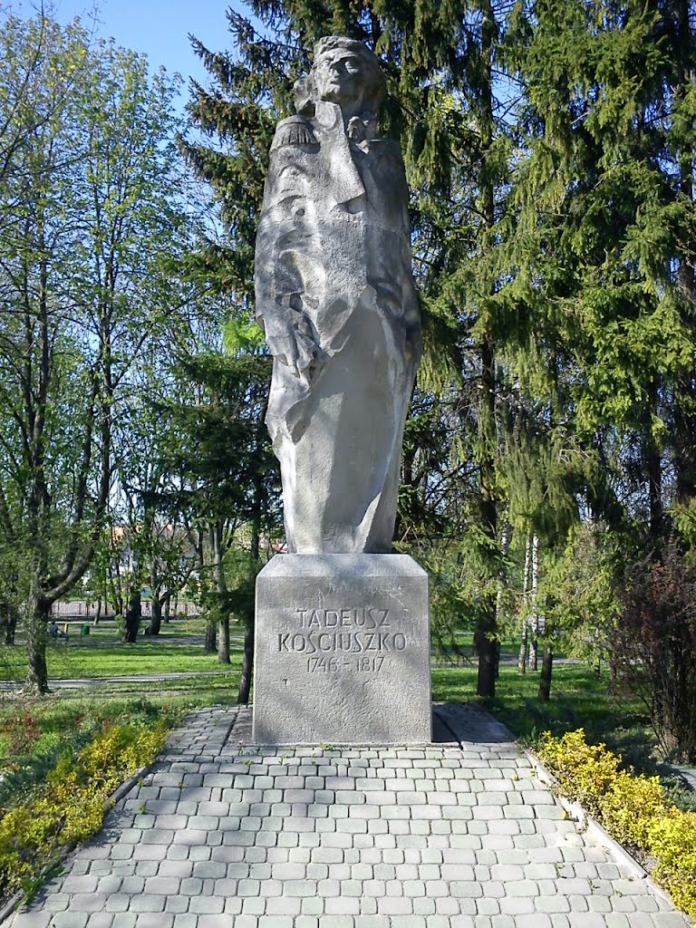 Pomnik Tadeusza Kościuszki ul.1 Pułku Szwoleżerów w Chełmie by szek51