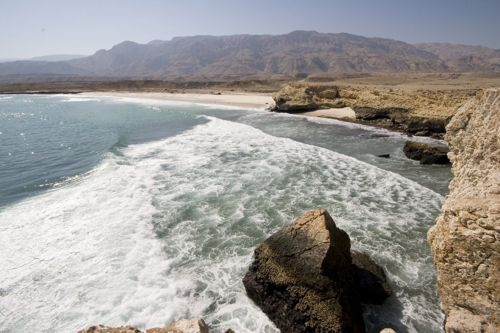 Beach on East Cost, Oman by Hany Tabet