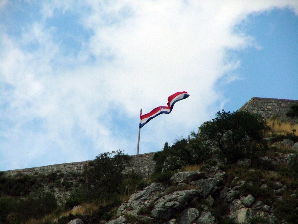 Knin, Croatian flag by -NeveN-