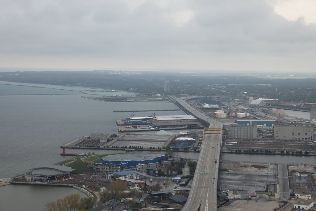 Milwaukee from above by keithyearman