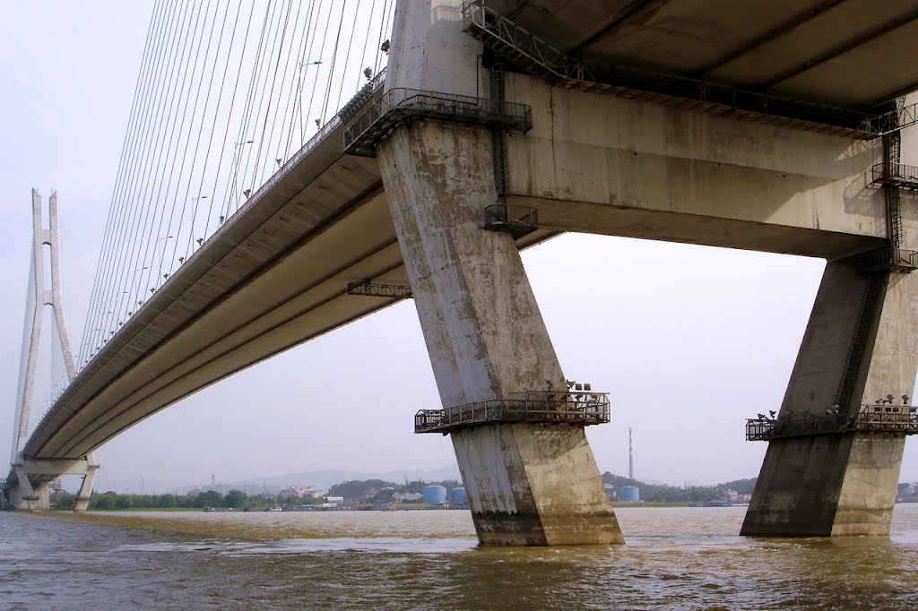 南京长江二桥 / The second big bridge of Yangtze river, Nanjing by wayfarer99